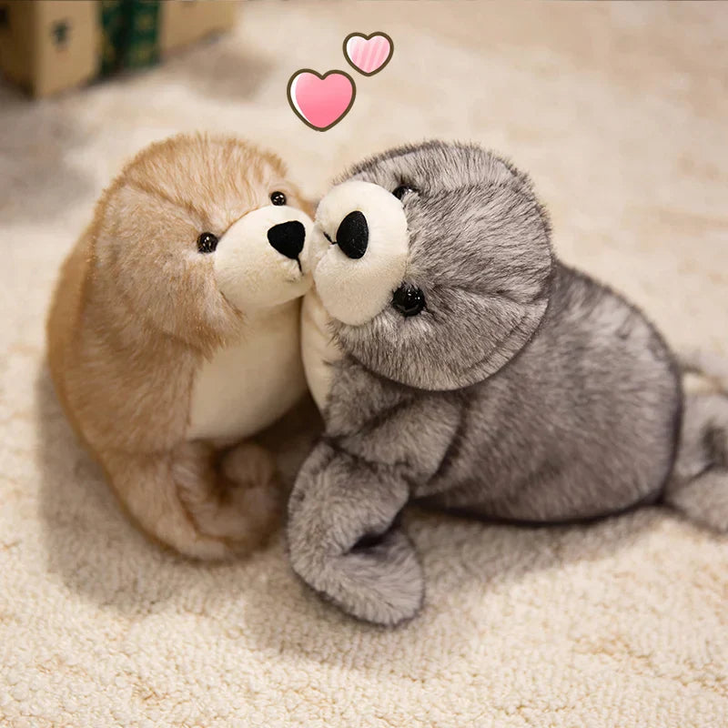 Soft Seal Plush Pillow