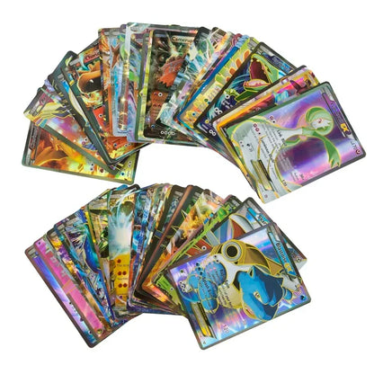 60/100Pcs Pokemon Cards