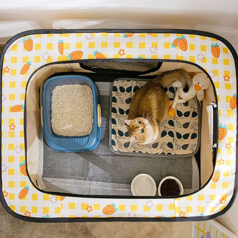 Rectangular Folding Pet Playpen