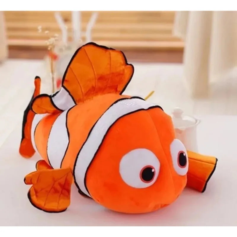 Kawaii Finding Nemo Plush Toys - Soft Marlin & Dory Dolls for Kids