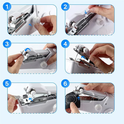 Hand-Held Portable Sewing Machine