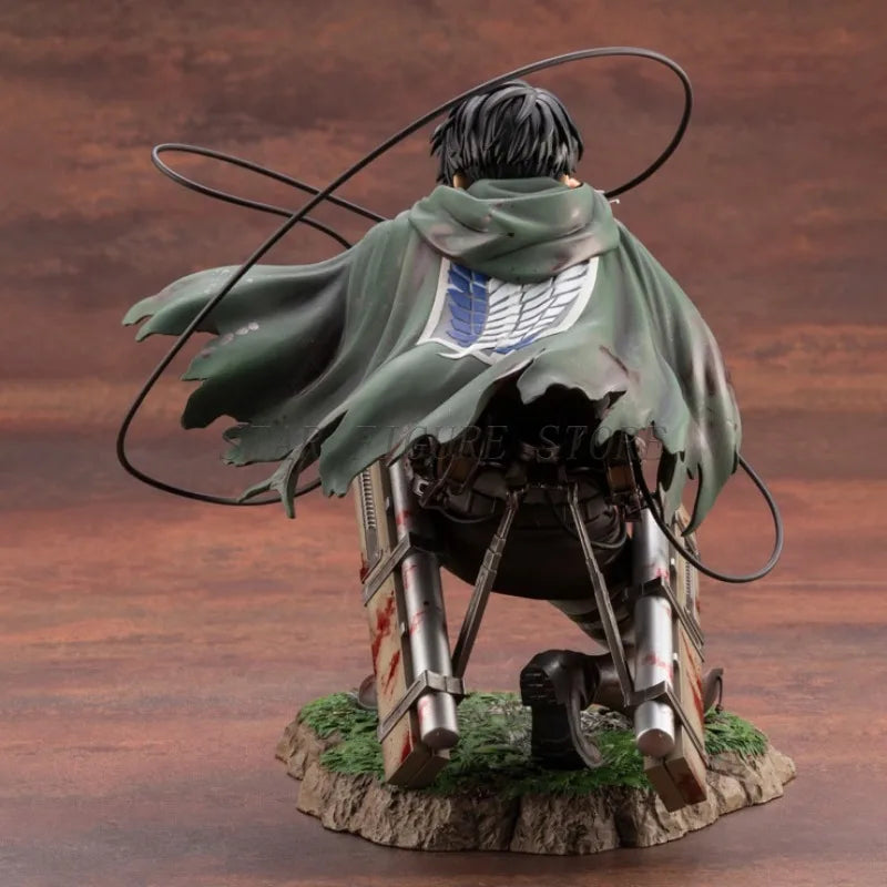 Attack On Titan Action Figure Levi Ackerman Figurine