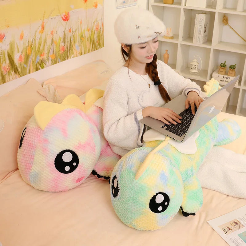 Giant Plush Unicorn Dinosaur Hug Pillow Soft Stuffed Toy