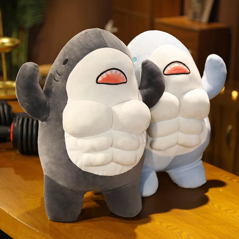 Muscle Shark Plush Toy 35cm
