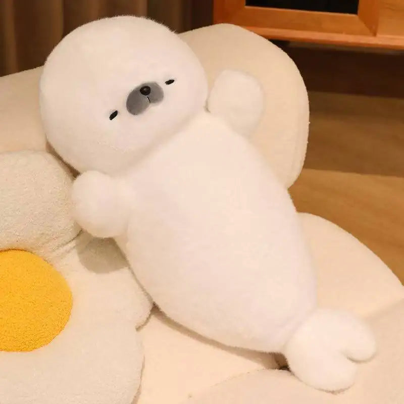 Sleeping Seal Plush Pillow Doll