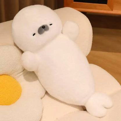 Sleeping Seal Plush Pillow Doll