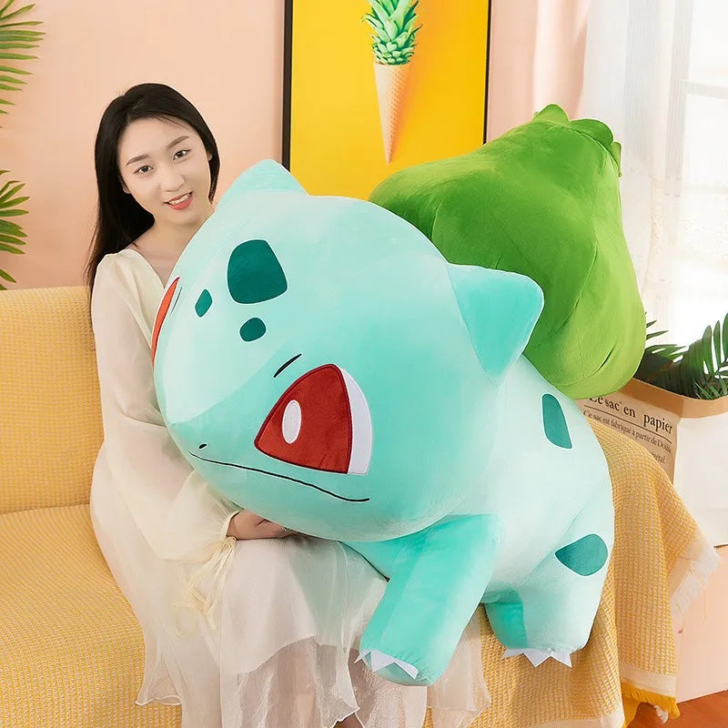 Cute Bulbasaur Plush Toy - Adorable Frog Doll for Kids & Collectors!