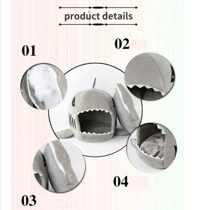 Shark Mouth Pet Bed