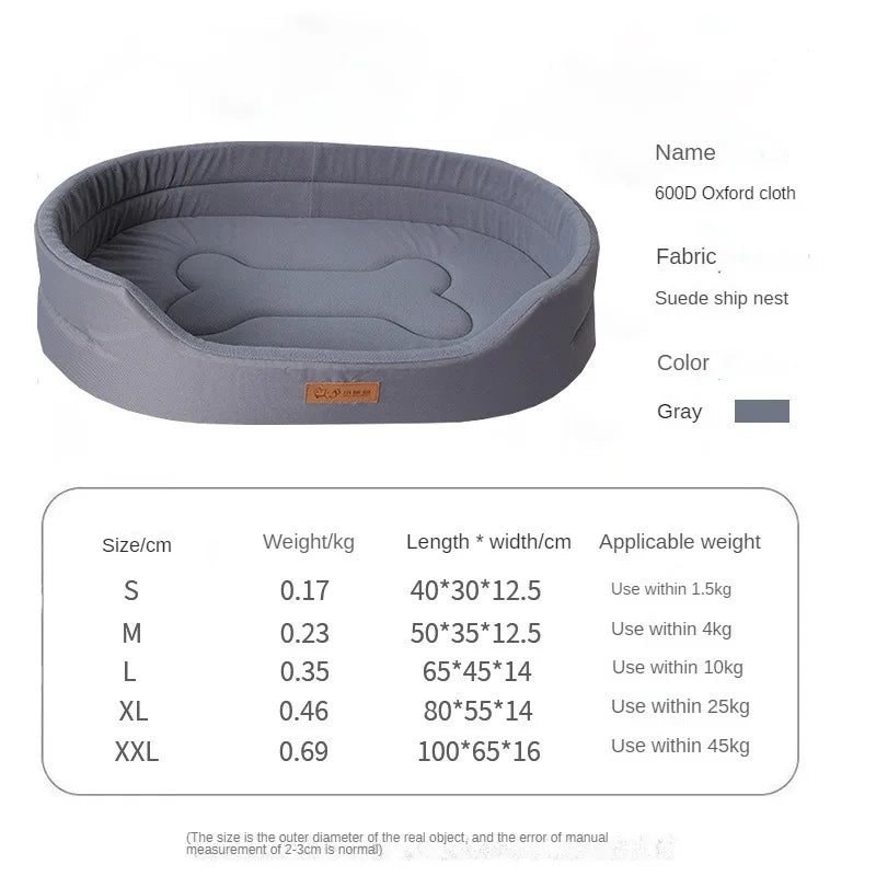 Waterproof Oxford Cloth Sofa Bed for Dogs