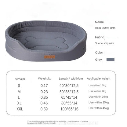 Waterproof Oxford Cloth Sofa Bed for Dogs
