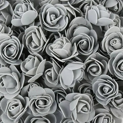 Foam Rose Heads 3.5cm - DIY Artificial Flowers for Wedding, Valentine's Day, and Home Decoration