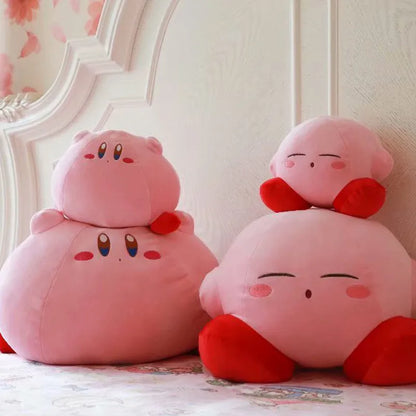 Cute Kirby Plush Doll - Adorable Stuffed Toy for Kids' Birthdays!