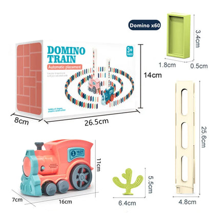 Kids Automatic Laying Domino Train