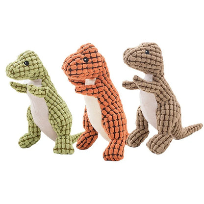 Dinosaur Teeth Grinding Toy: Bite-Resistant Stress Relief for Dogs