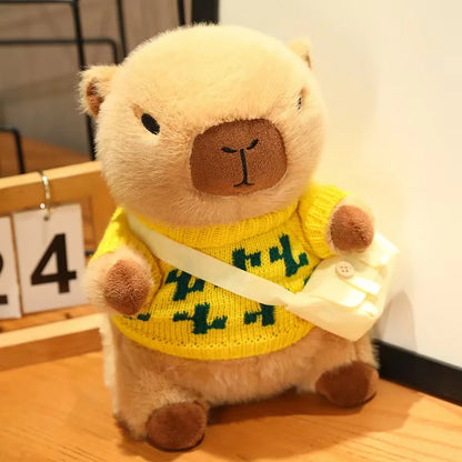 Capybara Cuddle Plush Toy - Adorable Gift for Kids & Collectors