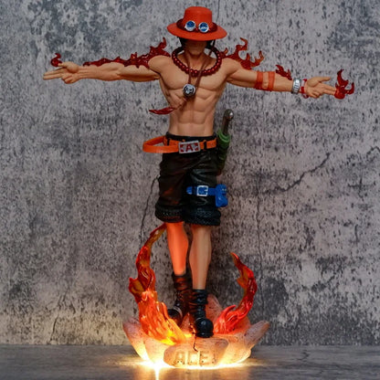 Manga One Piece Portgas D Ace Anime Figure