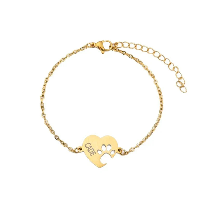 Personalized Photo Projection Name Bracelet