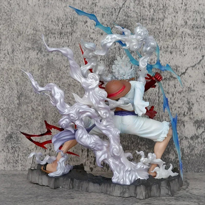 One Piece Figure Sun God Gear 5 Nika Luffy Action Figure