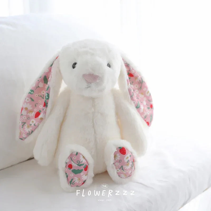 Floral Bunny Plush Toy 30cm