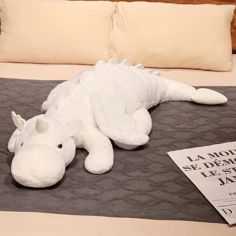 Giant Plush Unicorn Dinosaur Hug Pillow Soft Stuffed Toy