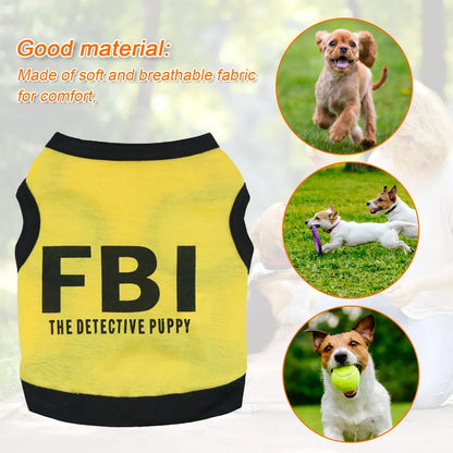 FBI Print Dog Vest