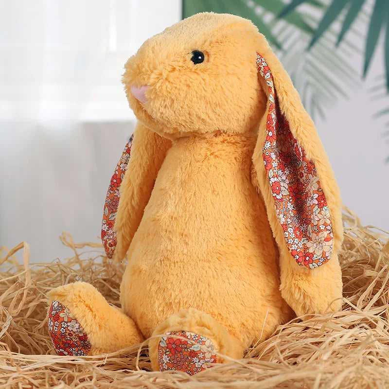 Shy Bunny Plush Toy Soft Floppy-Ear Gift for Girls