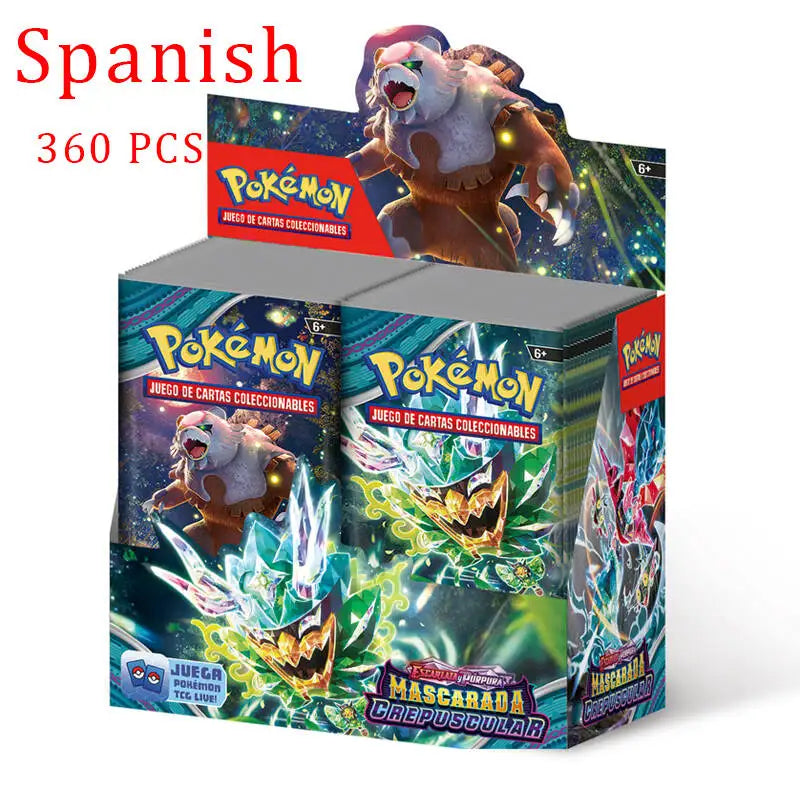 324Pcs Pokemon Cards Sun & Moon XY Evolutions Pokemon Booster Box Collectible Tradiner Card Game