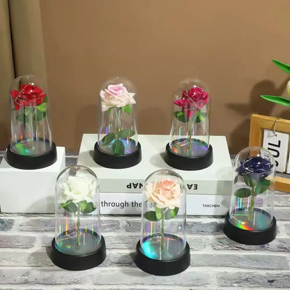 LED Artificial Rose Flowers for Home and Party Decoration