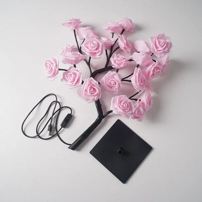 Rose Flower Tree Lights