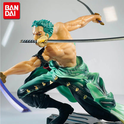 Roronoa Zoro Three-blade Sa-maximum Manga Anime Statue Action Figure