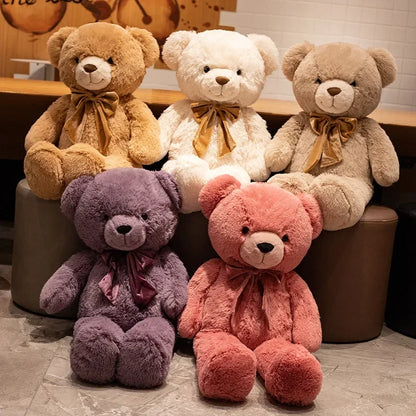 Giant Plush American Bear - Soft Teddy for Valentine's & Birthdays