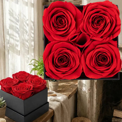 Forever Roses in a Box - Mother's Day & Birthday Gift