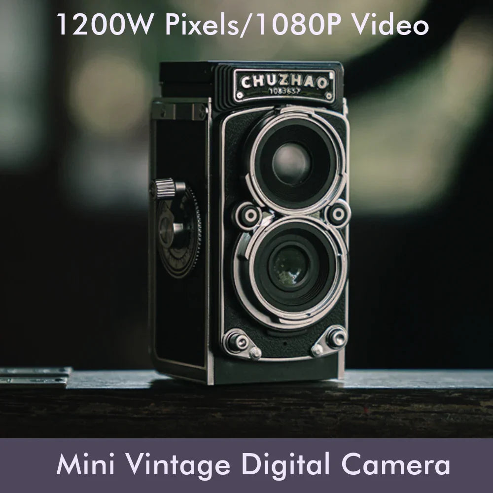 Mini Retro Digital Camera 1080p 12MP