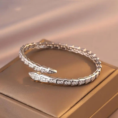 Snake Bone Open Bracelet