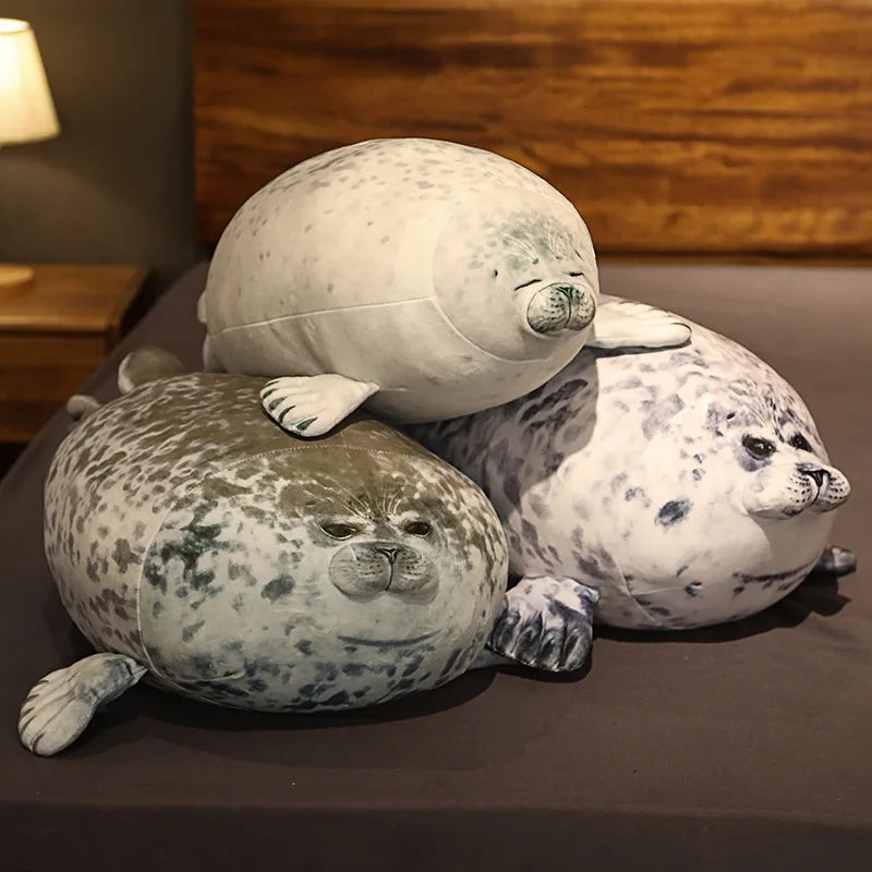 Authentic Kaiyukan Seal Plush