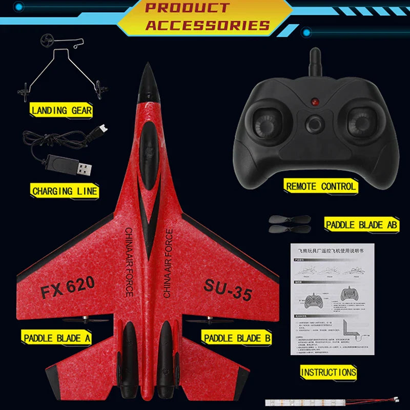 Su-35 Rc Remote Control Airplane