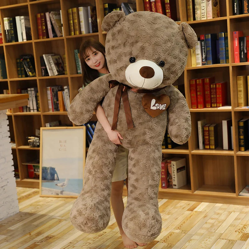 Two-Tone Love Teddy Bear Plush