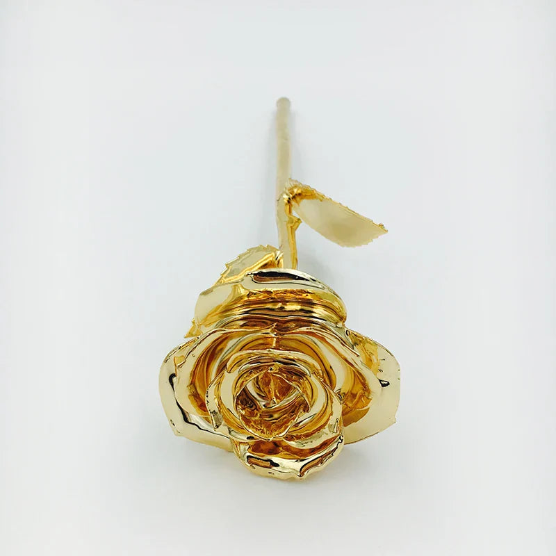 24K Gold Plated Preserved Rose Gift for Wedding & Birthday