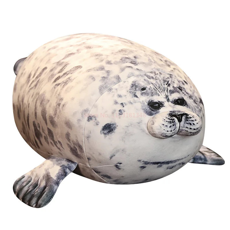 Fat Plush Seal Toy - Soft, Cute, and Perfect for Snuggling! Ideal Gift!