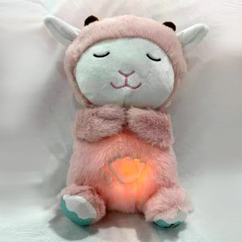 Breathing Bear: Soothing Plush Doll for Newborns & Kids