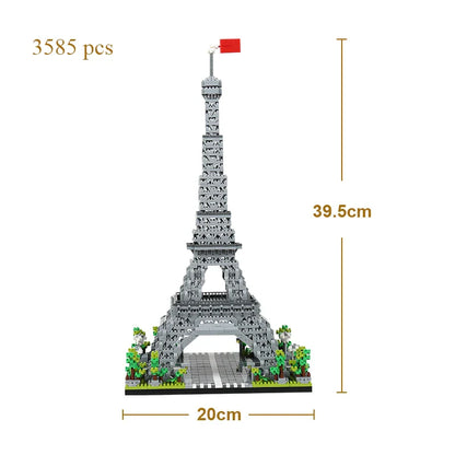 The Leaning Tower of Pisa Euro Constrution Micro Mini Building Blocks