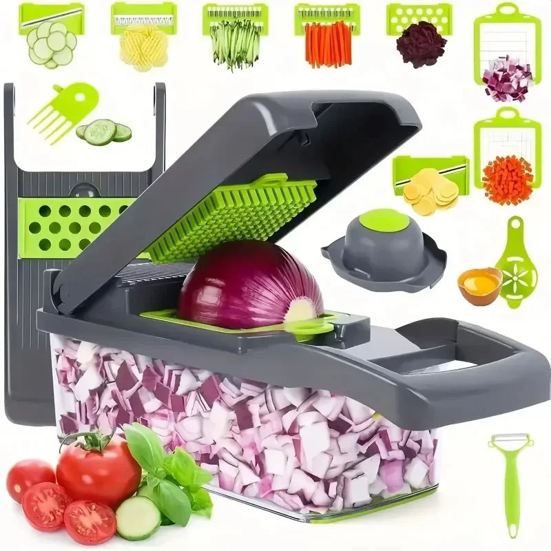 16-In-1 Multifunctional Vegetable Chopper