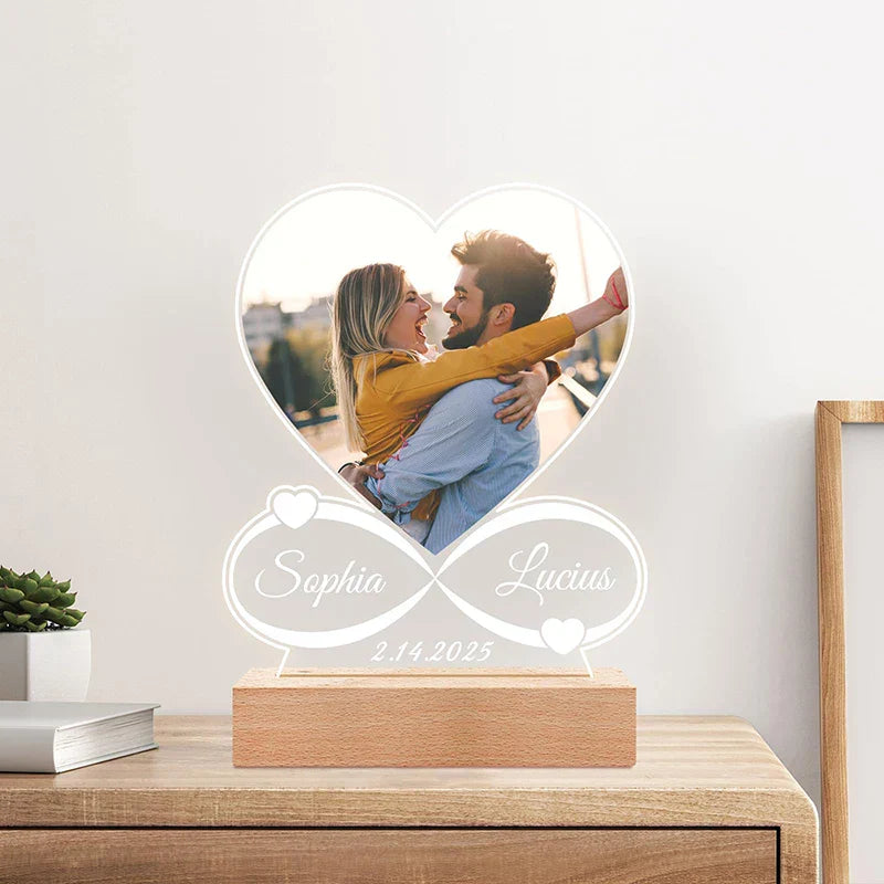 Personalized Photo Frame Night Light