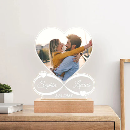 Personalized Photo Frame Night Light