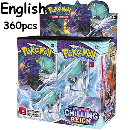 324Pcs Pokemon Cards Sun & Moon XY Evolutions Pokemon Booster Box Collectible Tradiner Card Game