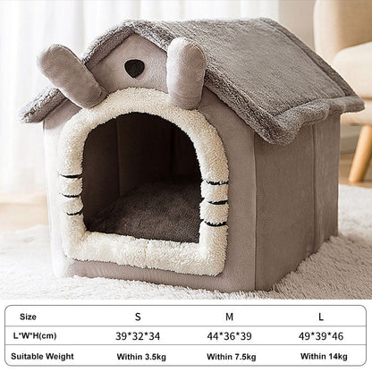 Foldable Soft Pet House