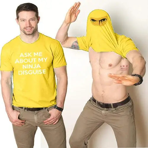 Ninja Disguise Flip T-Shirt