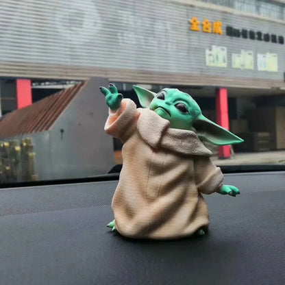 Little Baby YODA Statue Figure Toys