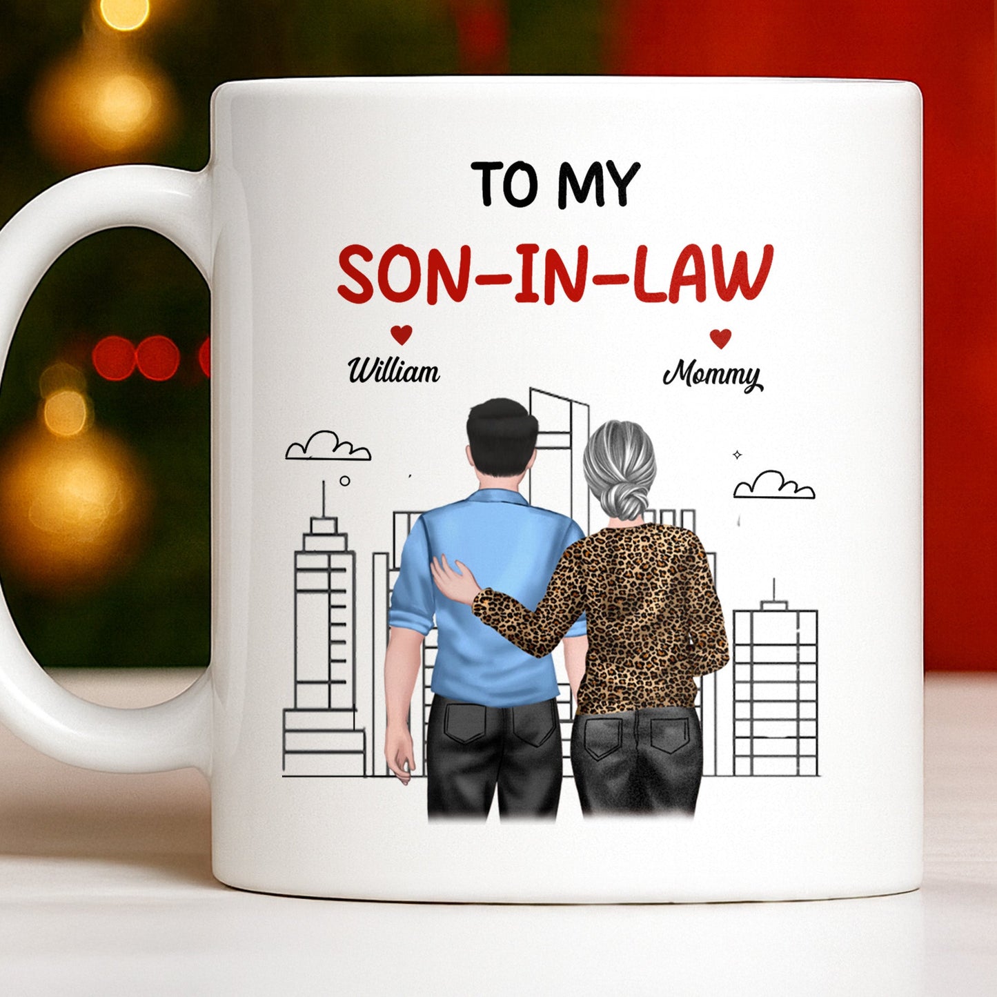 Thank You Son-In-Law For Not Selling My Daughter - Personalized Custom Coffee Mug - SILA007_MG