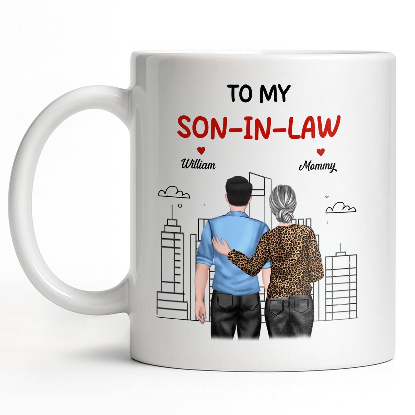 Thank You Son-In-Law For Not Selling My Daughter - Personalized Custom Coffee Mug - SILA007_MG